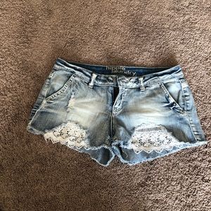 Jean shorts